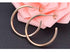 Stainless Steel Hoop Earrings for Men & Women, Gold & Silver Huggie Hoops, Hypoallergenic Everyday Jewelry