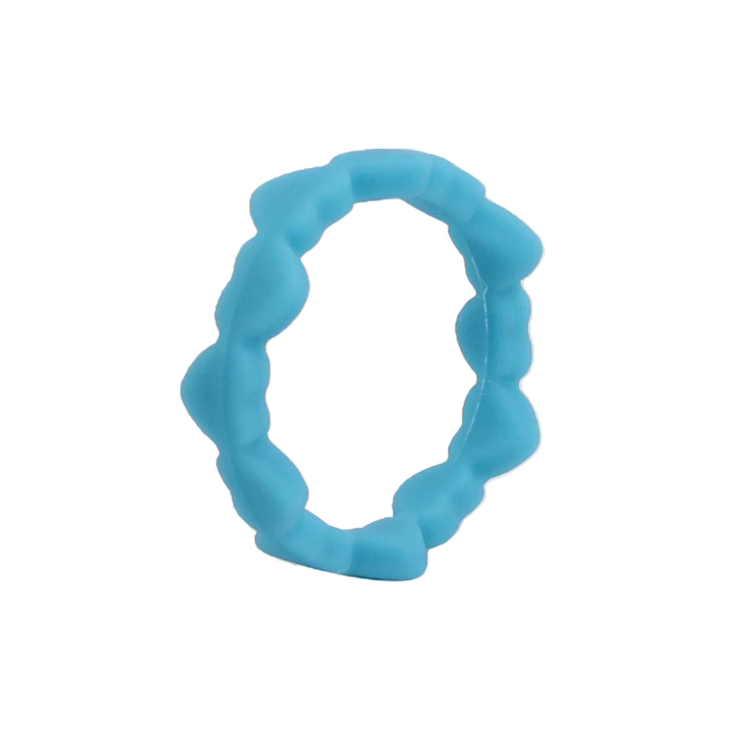 Heart-Shaped Silicone Ring for Women – Flexible, Lightweight & Stylish Wedding Band for Workout & Daily Wear