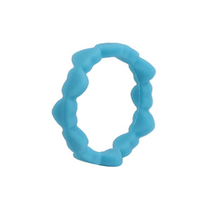 Heart-Shaped Silicone Ring for Women – Flexible, Lightweight & Stylish Wedding Band for Workout & Daily Wear