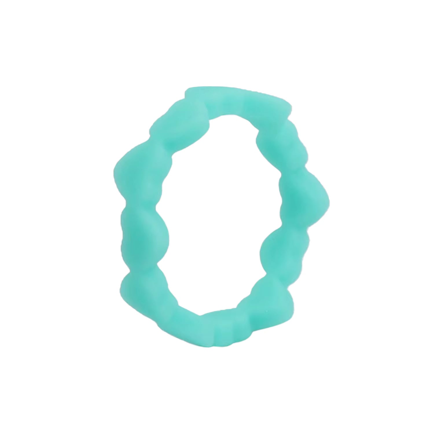 Heart-Shaped Silicone Ring for Women – Flexible, Lightweight & Stylish Wedding Band for Workout & Daily Wear