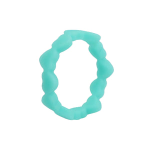 Heart-Shaped Silicone Ring for Women – Flexible, Lightweight & Stylish Wedding Band for Workout & Daily Wear