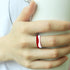 Dual-Line Spiral Silicone Ring – Flexible, Waterproof & Stylish for Everyday Comfort