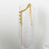 18K Gold Plated Stainless Steel Dangle Ball Chain Bracelet – Cuban Link Gold Chain for Women, Modern Style