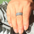 Gyration Twist Silicone Ring for Men – Flexible Rubber Band with Unique Swirl Design, Lightweight & Comfortable
