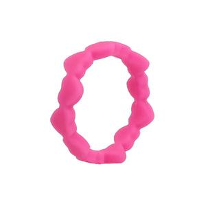 Heart-Shaped Silicone Ring for Women – Flexible, Lightweight & Stylish Wedding Band for Workout & Daily Wear