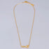 Queen Tiara Pendant Necklace, Gold Plated Stainless Steel, CZ Crystal Accents, Trendy Statement Jewelry Gift