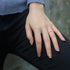 5.7MM Silicone Ring with Sparkling CZ Diamond – Lightweight, Flexible & Stylish Band for Everyday Comfort
