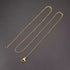 Stainless Steel 1.2mm Cable Chain Necklace in Gold & Silver, Durable Jewelry Chain for Men & Women