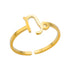 Adjustable Zodiac Ring for Women, 12 Constellations Aesthetic Stainless Steel Rings in Gold & Silver, Horoscope Jewelry