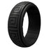 Gyration Twist Silicone Ring for Men – Flexible Rubber Band with Unique Swirl Design, Lightweight & Comfortable