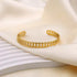 Cuban Chain Bangle Bracelet Stainless Steel