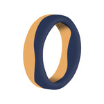 Dual-Line Spiral Silicone Ring – Flexible, Waterproof & Stylish for Everyday Comfort
