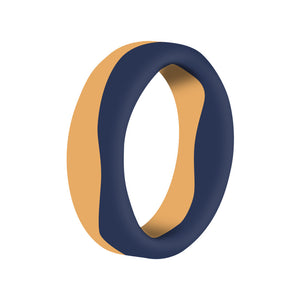 Dual-Line Spiral Silicone Ring – Flexible, Waterproof & Stylish for Everyday Comfort
