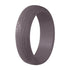 Bark Pattern Silicone Ring for Women – Textured, Lightweight Rubber Band with Nature-Inspired Woodgrain Design