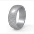 Fish Scale Silicone Ring for Men – Textured, Flexible Rubber Band with Unique Scale Pattern for Daily Wear