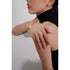 18K Gold Plated Stainless Steel Freshwater Pearl Bracelet – Chunky Gold Link Chain Minimalist Jewelry for Women