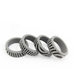 Textured Fiber-Style Silicone Ring for Men – Sleek, Durable Rubber Band with Subtle Grip & Modern Vibes