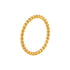 Stackable Twisted Rope Ring – 18K Gold Plated Stainless Steel Minimalist Band for Layering or Everyday Wear