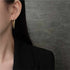V-Shape Geometric Triangle Earrings, Stainless Steel Minimalist Studs for Women, Modern Design in Gold or Silver