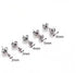 Classic Ball Stud Earrings for Men & Women, Stainless Steel, Gold & Silver, Hypoallergenic Polished Round Jewelry