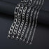 Classic Figaro Chain Necklace – Silver Plated Cuban Link for Men & Women, Everyday Minimalist Jewelry