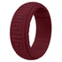 Gyration Twist Silicone Ring for Men – Flexible Rubber Band with Unique Swirl Design, Lightweight & Comfortable