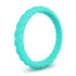 Twist Design Silicone Ring for Men – Soft Rubber Spiral Band, Flexible & Durable, Perfect for Active Lifestyles