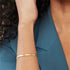 Herringbone Chain Bracelet for Women, 18K Gold Color Stainless Steel, Elegant Flat Snake Link Design, Tarnish Resistant