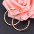 Stainless Steel Hoop Earrings for Men & Women, Gold & Silver Huggie Hoops, Hypoallergenic Everyday Jewelry