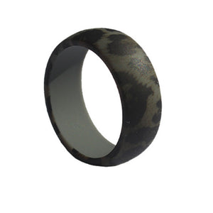 Leopard Print Silicone Ring for Women – Stylish, Lightweight Rubber Band with Wild Vibes for Everyday Adventures