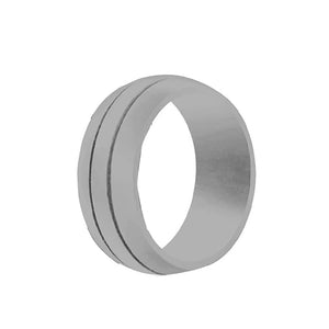 Classic 8.5MM Silicone Ring for Men – Durable Band For Women – Flexible Design with Sleek Dual Line for Everyday Comfort