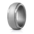 Men's Edge Silicone Ring – Stylish Comfort Fit Wedding Band with Dual Finish Design for Workout & Everyday Wear