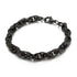 Men’s Black Cuban Link Stainless Steel Bracelet – Bold, Durable, Stylish Jewelry for Everyday Wear