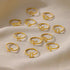 Adjustable Zodiac Ring for Women, 12 Constellations Aesthetic Stainless Steel Rings in Gold & Silver, Horoscope Jewelry