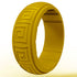 Gyration Twist Silicone Ring for Men – Flexible Rubber Band with Unique Swirl Design, Lightweight & Comfortable