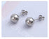 Classic Ball Stud Earrings for Men & Women, Stainless Steel, Gold & Silver, Hypoallergenic Polished Round Jewelry