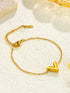18K Gold Plated Titanium Steel V-Shaped Chain Bracelet for Women – Minimalist Geometric Jewelry Gift