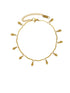 Gold Leaf Anklet for Women – Waterproof E-Coated 316L Stainless Steel Chain, Minimalist Boho Style Adjustable Bracelet