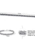 Titanium Steel Byzantine Chain Bracelet – Classic Link Design in Polished Silver or Matte Black Finish