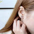 Ace Card Stud Earrings for Women Titanium Steel Poker Earrings Cute Playing Card Jewelry Gift