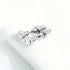 Screw Dumbbell Stud Earrings Stainless Steel Punk Jewelry