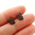 Stainless Steel LOVE Heart Stud Earrings – Cute Minimalist Letter Jewelry for Everyday Romantic Style