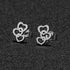 Triple Heart Stainless Steel Stud Earrings – Cute Minimalist Love Jewelry for Everyday Romantic Style