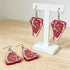 Funny Steak Drop Earrings Lightweight Acrylic Food Jewelry