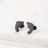 Tiny Footprint Stud Earrings – Stainless Steel Cute Baby Feet Earrings for Women, Minimalist Jewelry