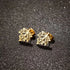 Maple Leaf Stud Earrings for Women Stainless Steel Nature Inspired Minimalist Jewelry Gift