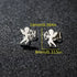 Cupid Angel Stud Earrings for Women Stainless Steel Love Arrow Earrings Minimalist Romantic Jewelry