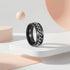 Black Spinner Chain Ring – Punk Stainless Steel Band