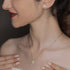 Enamel Daisy Sterling Silver Set