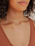 Dainty Mama Necklace in Gold or Silver – Minimalist Titanium Steel Pendant for Moms, Everyday Wear